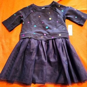 NWT Old Navy girls 3T holiday dress